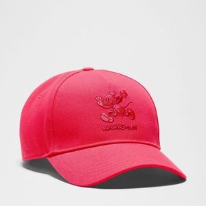 Disney x lululemon Unisex Classic Structured Ball Cap Lip Gloss Pink Mickey